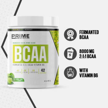 Prime Nutrition BCAA 2:1:1 420 gram Cool Lime