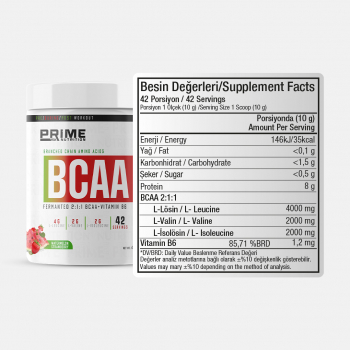 Prime Nutrition BCAA 2:1:1 420 gram Karpuz & Çilek