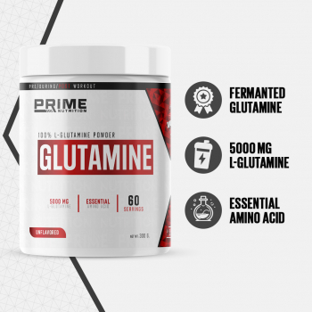 Prime Nutrition L-Glutamine 300 gram Aromasız