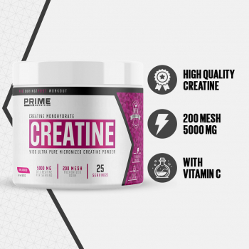 Prime Nutrition Creatine 126 gram Aromasız