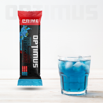 Prime Nutrition Optimus Pre-Workout 14 gram Blue Raspberry