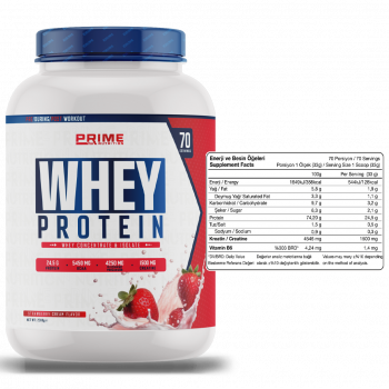 Prime Nutrition Whey Protein 2310 gram Strawberry Cream