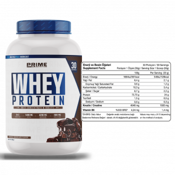 Prime Nutrition Whey Protein 990 gram Double Chocolate