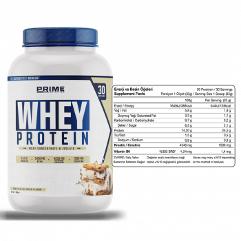 Prime Nutrition Whey Protein 990 gram Cookie & Ice Cream