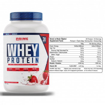 Prime Nutrition Whey Protein 990 gram Strawberry Cream